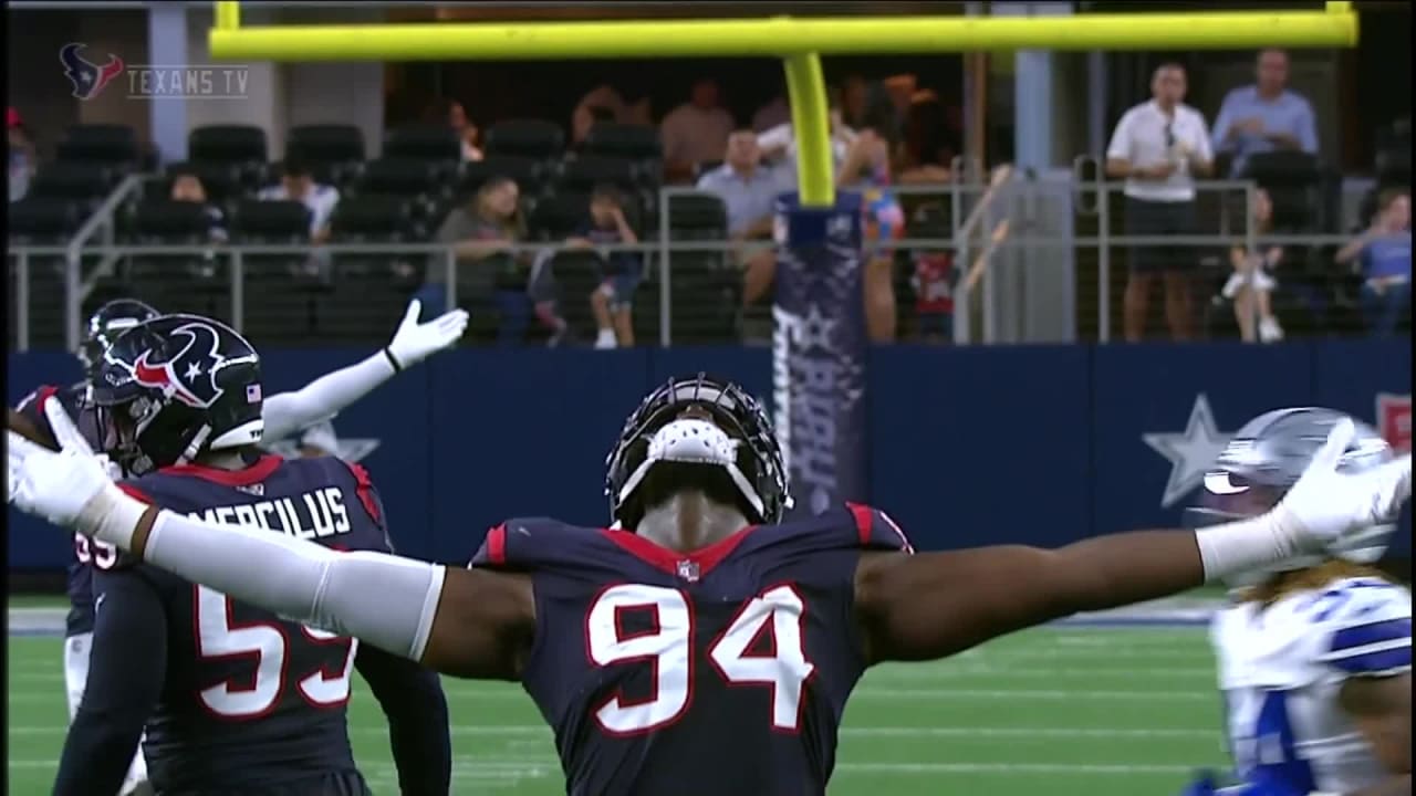 Highlights: Greenard sacks Lamar Jackson for Texans first sack of '23  season!