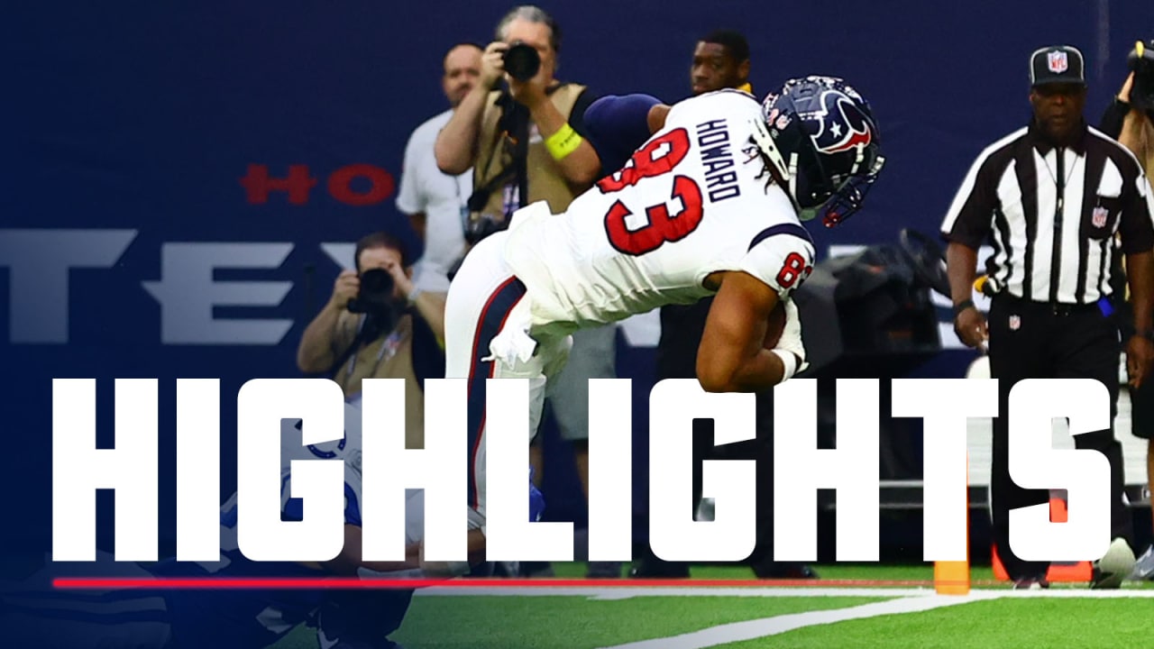 Texans' Davis Mills hits O.J. Howard for second touchdown vs. Colts