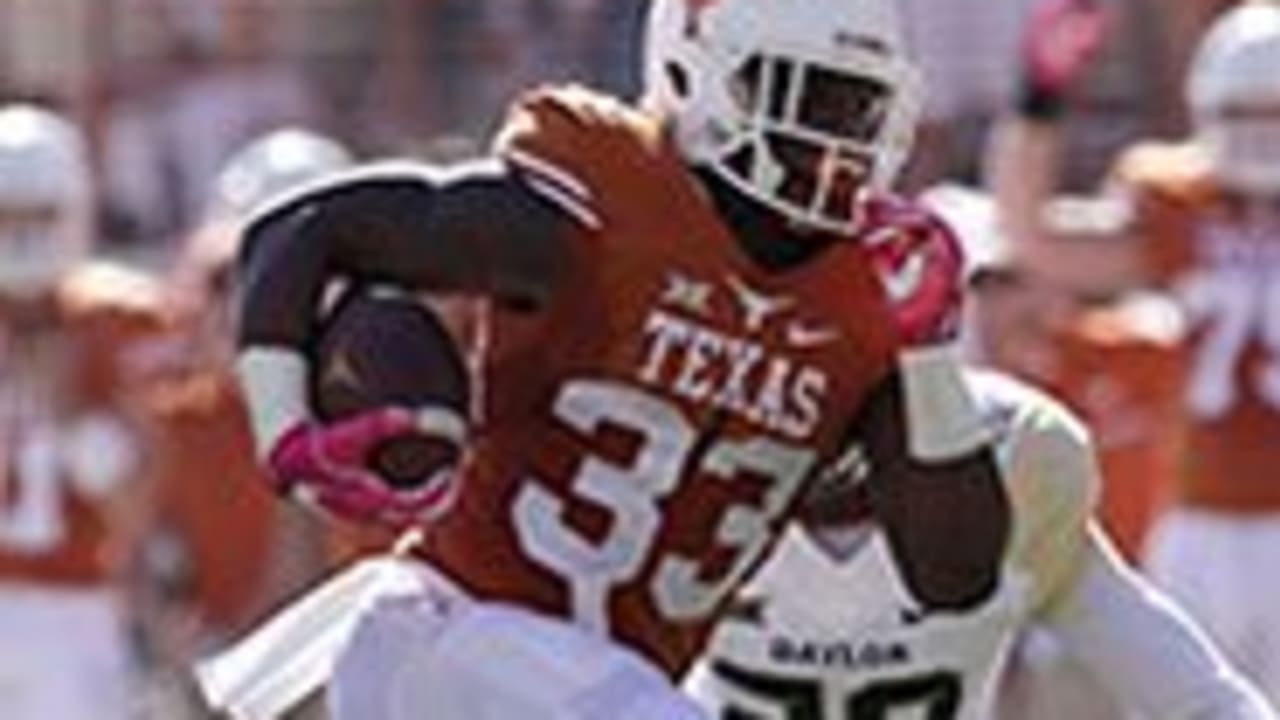 Texas RB D'Onta Foreman talks NFL goals