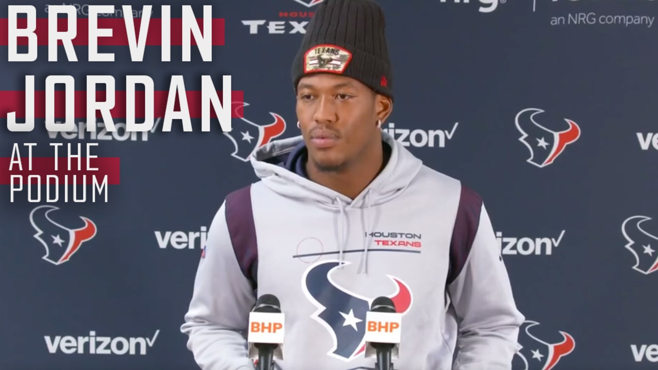 TE Brevin Jordan | Press Conference (11-29-2021)