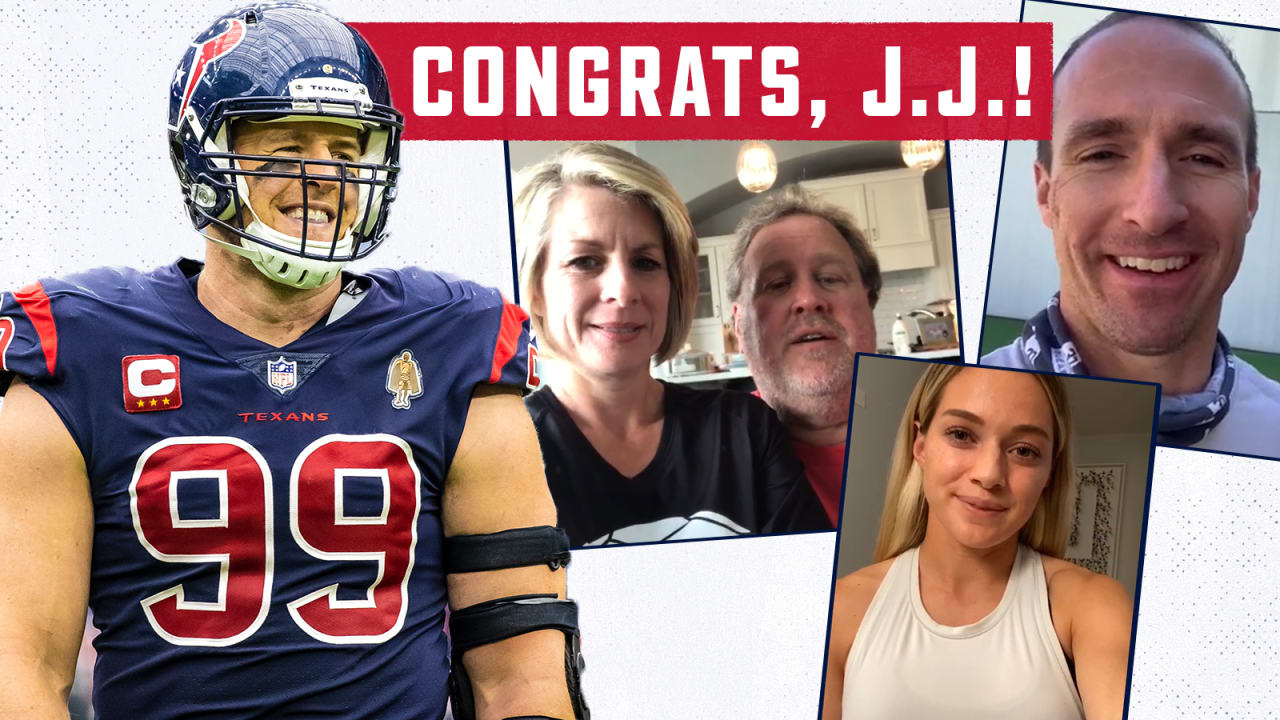 Texans players salute J.J. Watt as 'legend,' 'one of the greatest'