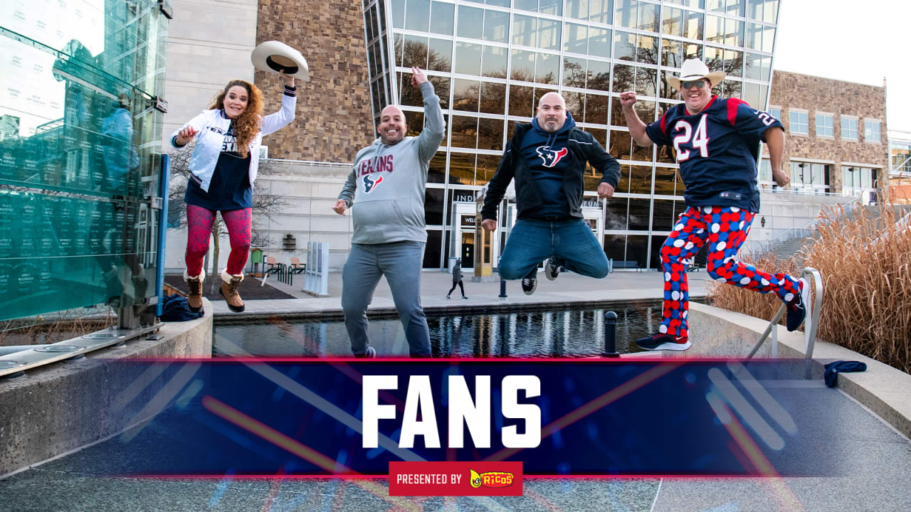 Houston Texans vs. Indianapolis Colts. Fans support on NFL Game. Silhouette  of supporters, big screen with two rivals in background Stock Photo - Alamy