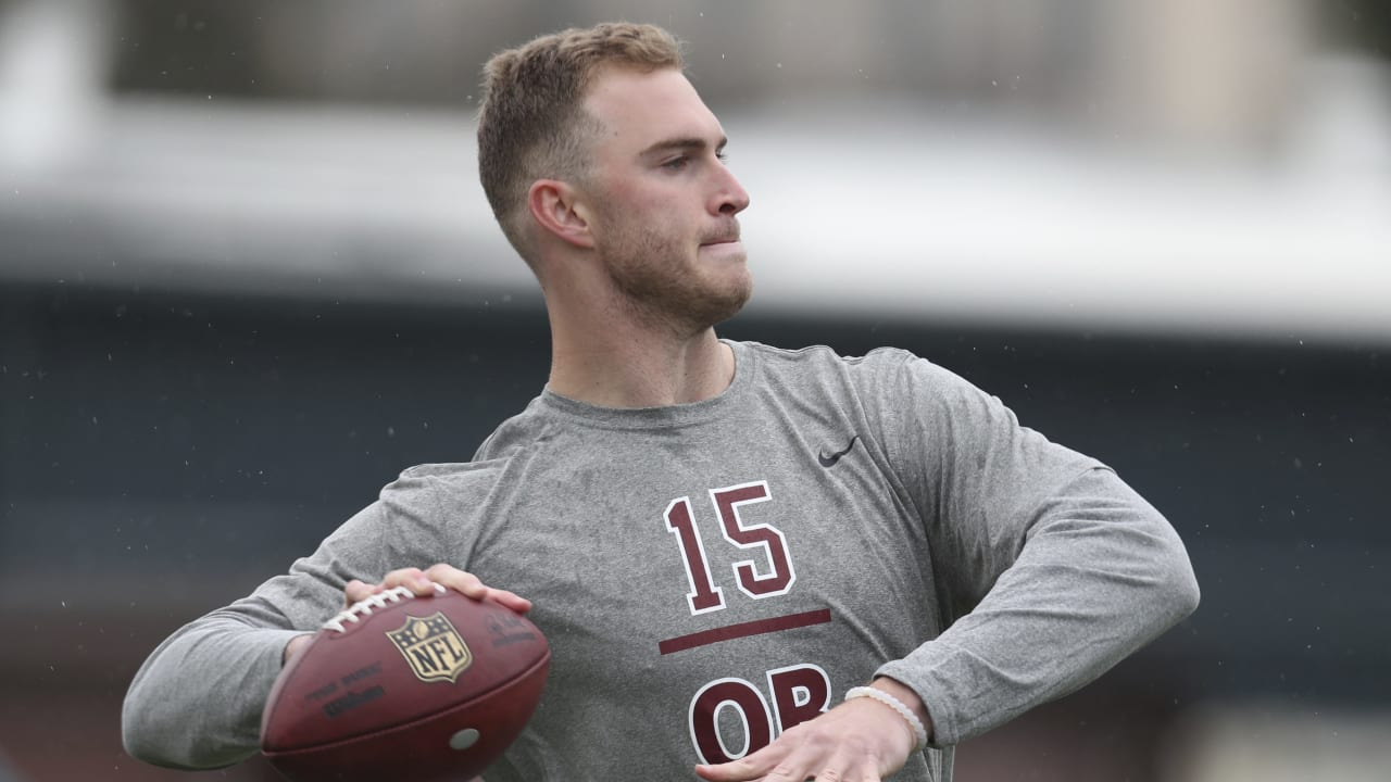 Photos: Davis Mills Pro Day