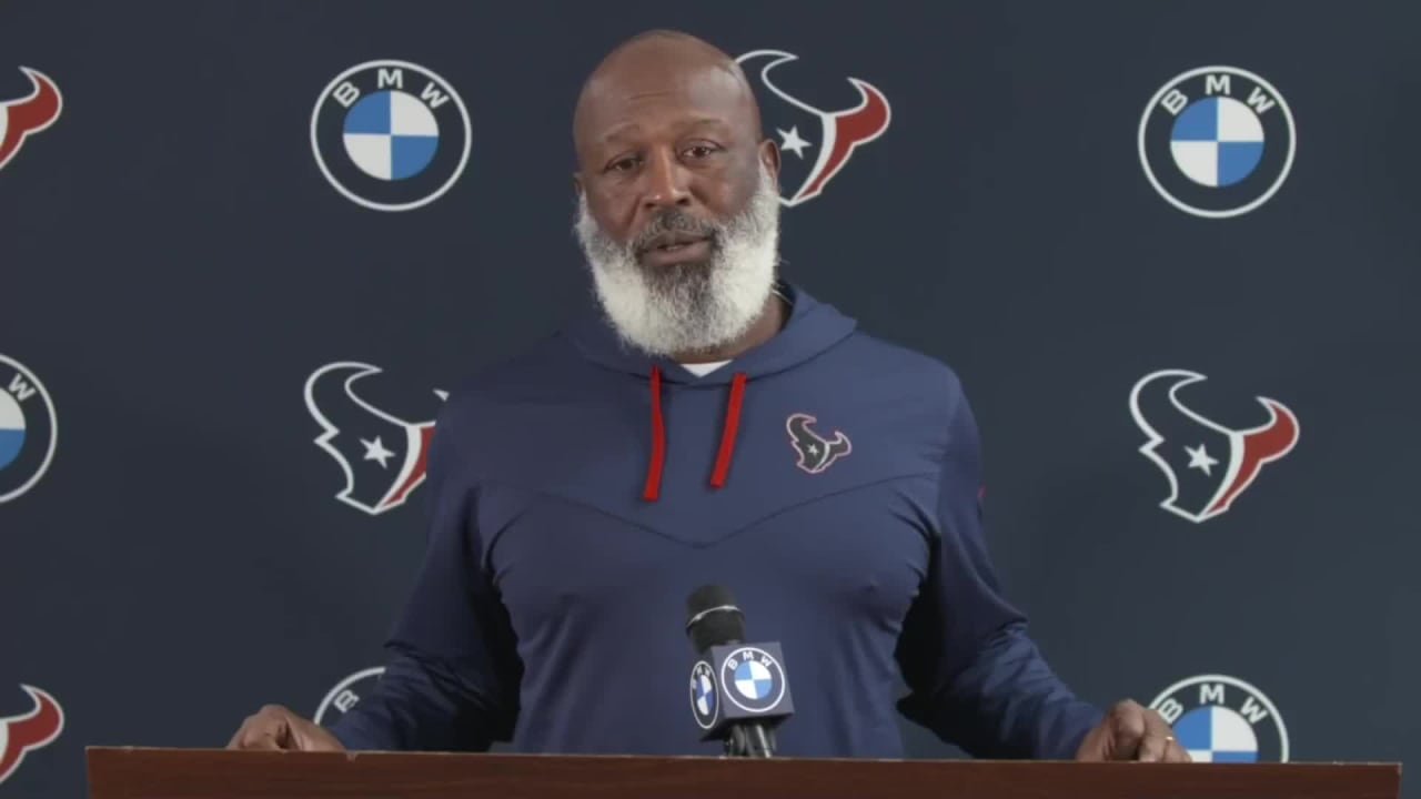 Lovie Smith's First Press Conference as Head Coach