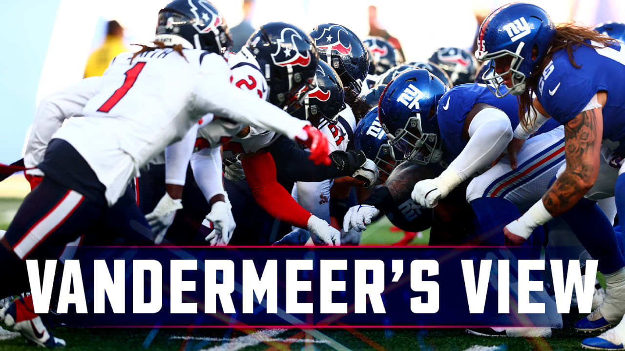 Voice of the Houston Texans Marc Vandermeer recaps the Week 10 loss to the  New York Giants.