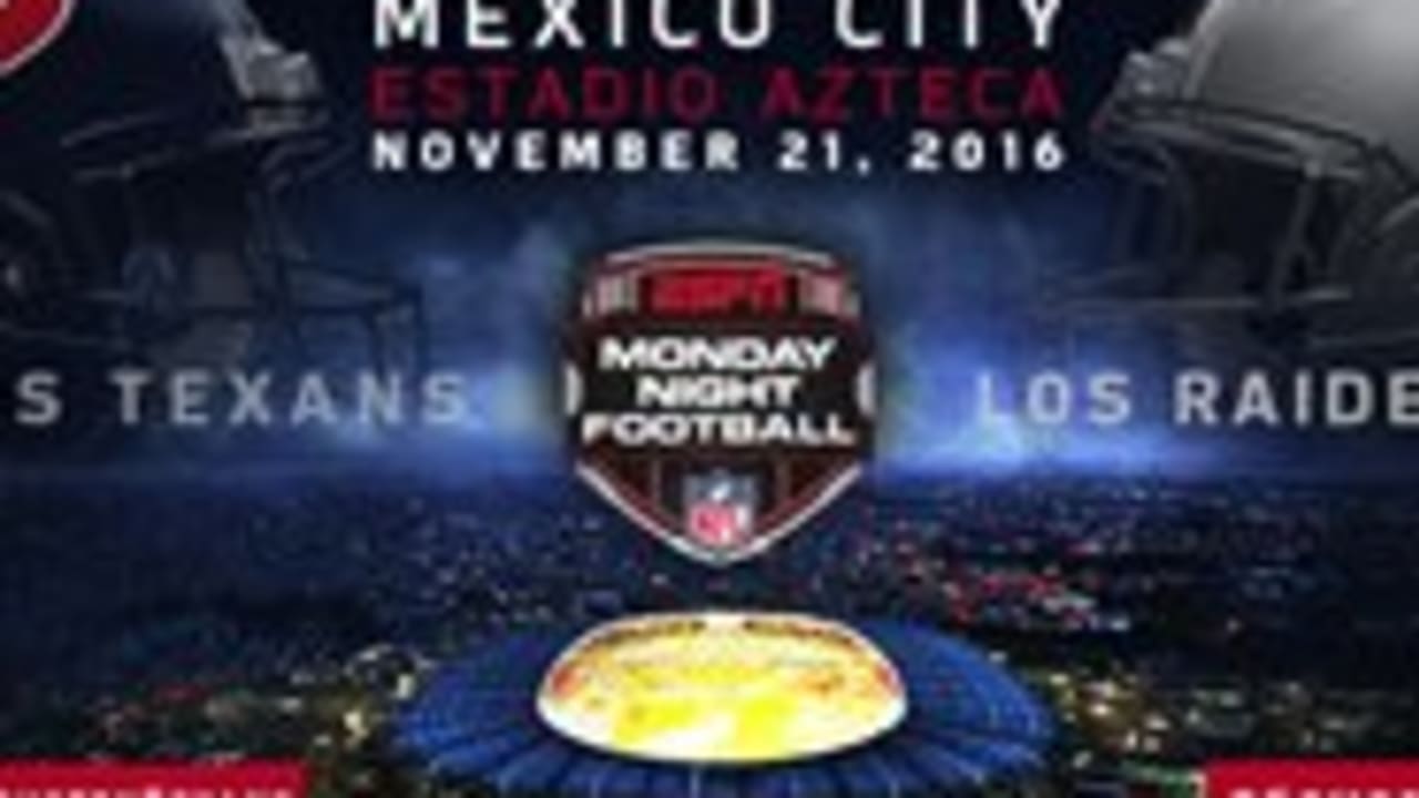 ESPN and ESPN Deportes to Present Monday Night Football from Estadio Azteca  in Mexico City Featuring the San Francisco 49ers and Arizona Cardinals -  ESPN Press Room U.S.