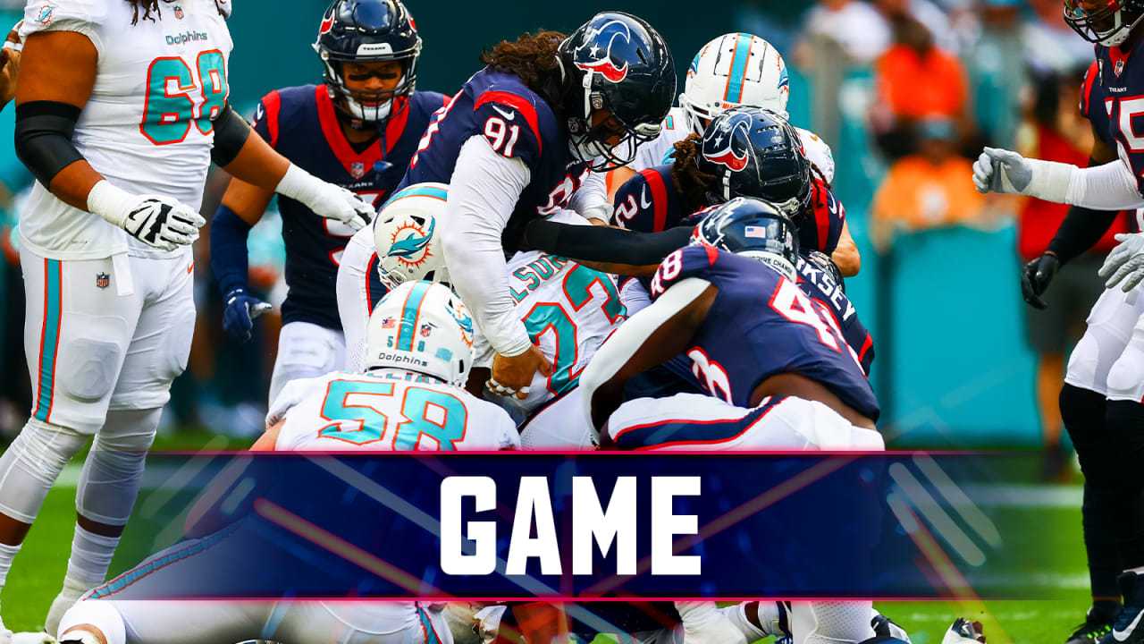 Texans-Dolphins Thursday Night Football 2018: Schedule, Game Time, TV  Channel, Radio, And Online Streaming - Battle Red Blog