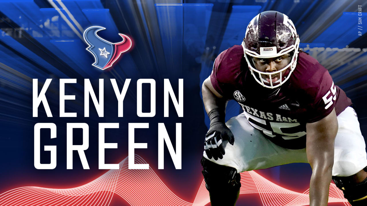 NFL Draft  Texans select OL Kenyon Green with No. 15 pick