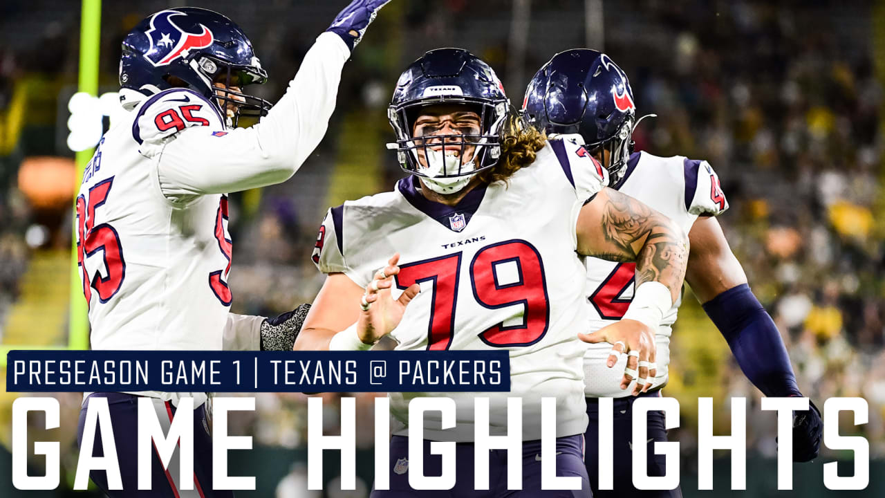 Houston Texans vs. Green Bay Packers  Preseason Week 1 Game Highlights 