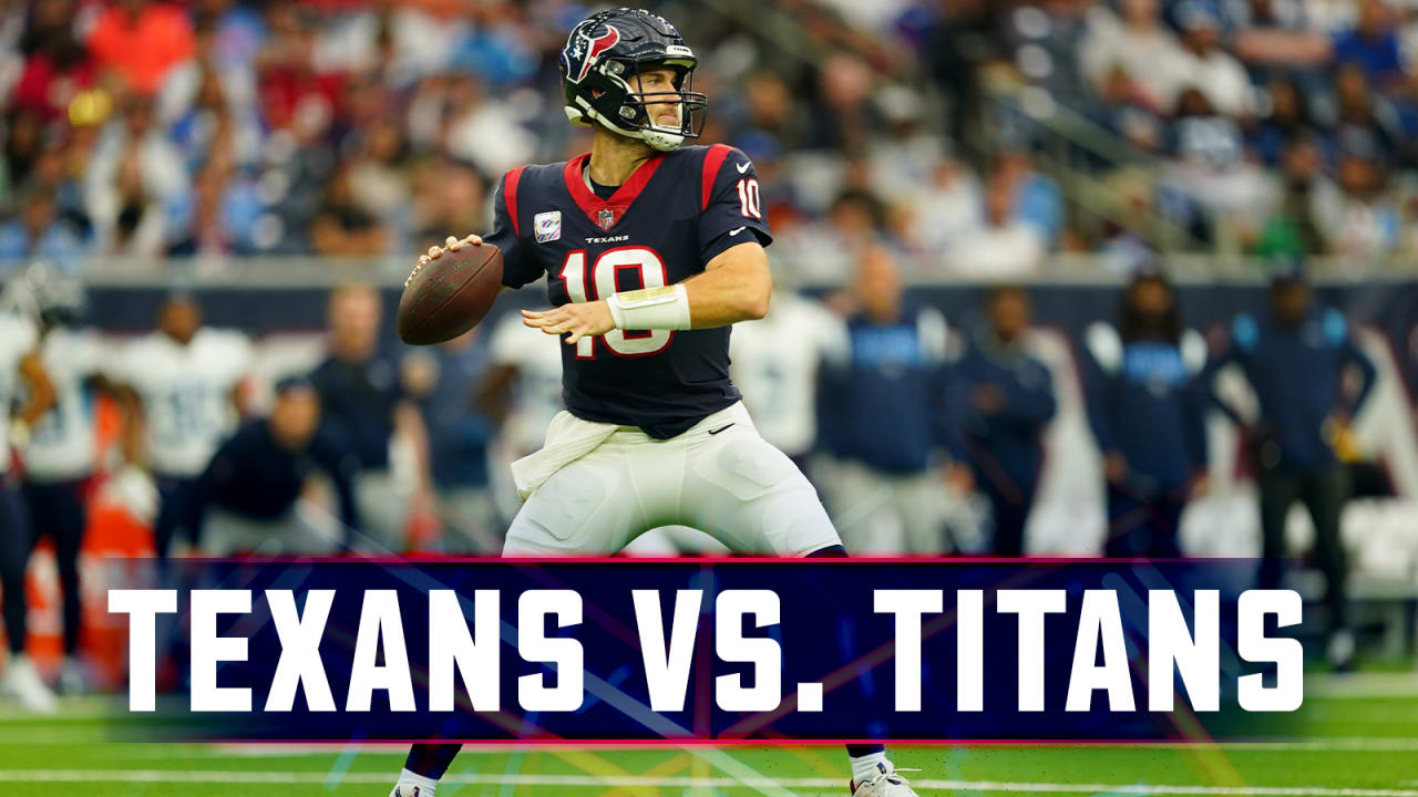 Titans Invade NRG Stadium for Week 8 Matchup With Texans