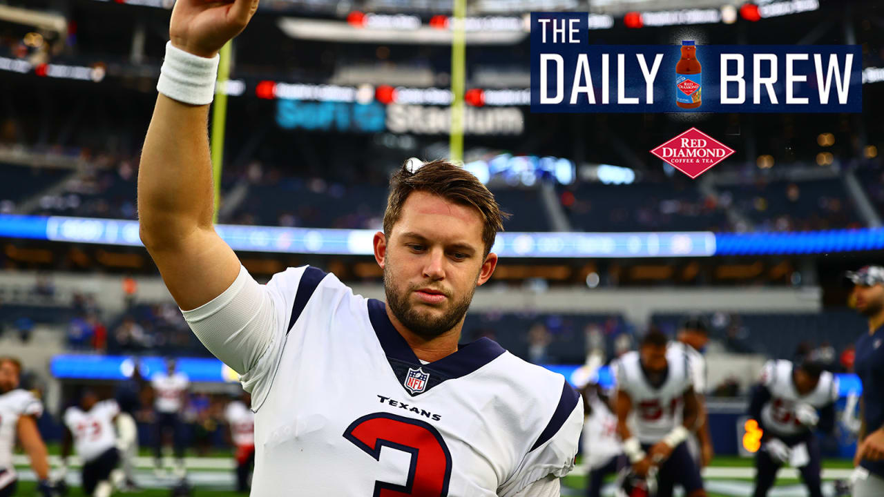 Kyle Allen starts today for the Houston Texans offensive offense