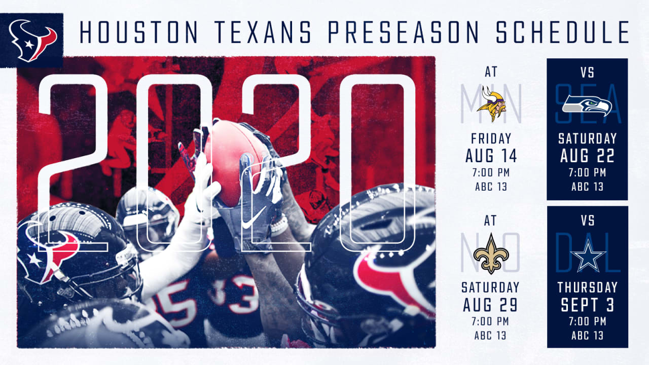 texans preseason