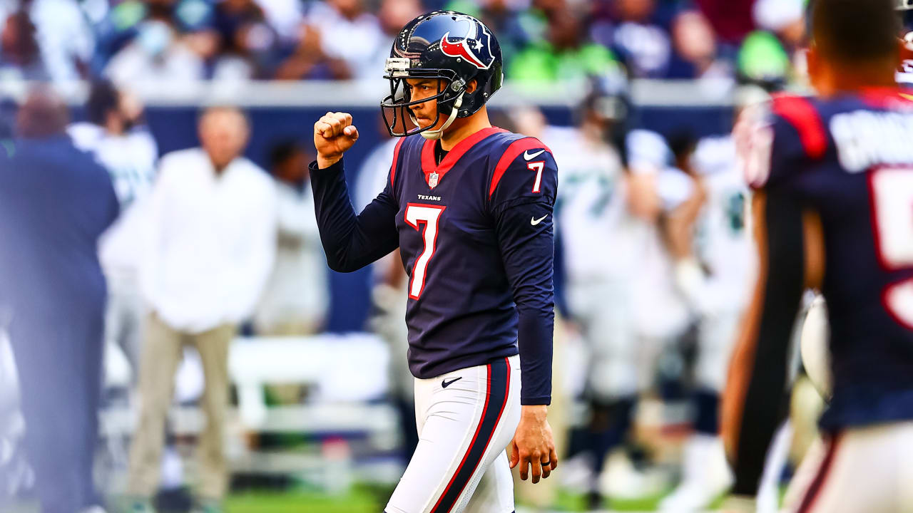 Houston Texans K Ka'imi Fairbairn set a franchise record when he