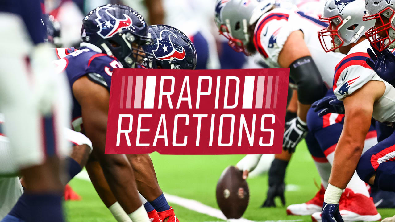 The Houston Texans fell 25-22 to the New England at home after a late comeback by the Patriots who scored 16 unanswered points in the second half. - Vimarsana News