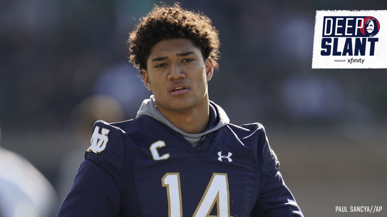 Gallery: Notre Dame All-American Safety Kyle Hamilton