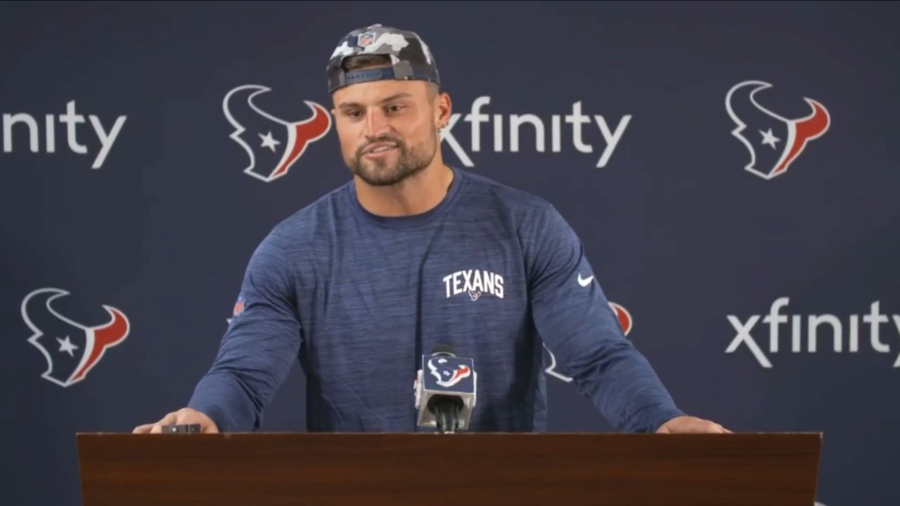 LB Blake Cashman Press Conference (8152022)