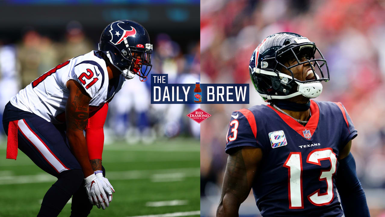 Texans' Dameon Pierce, Brandin Cooks Derek Stingley Jr. not