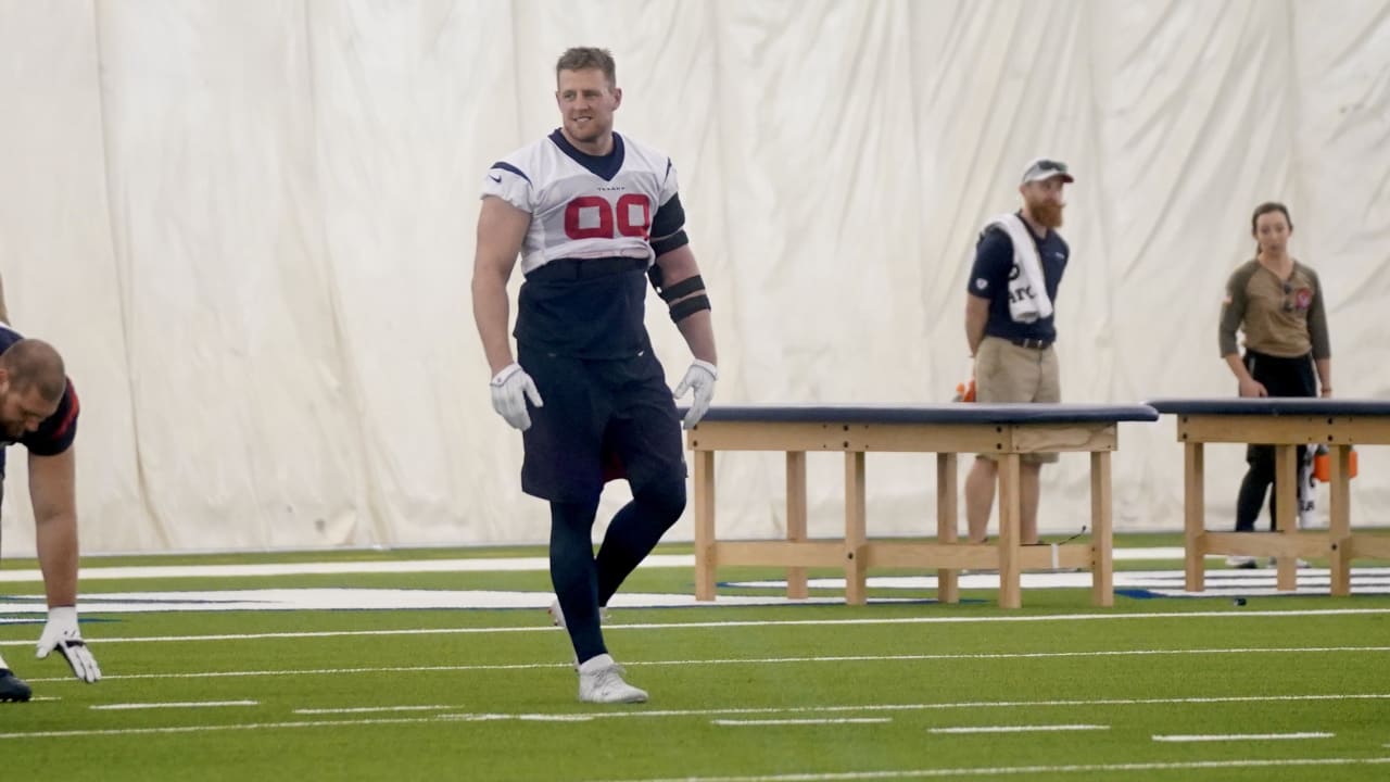 Watt relieved to return to practice field for Houston Texans