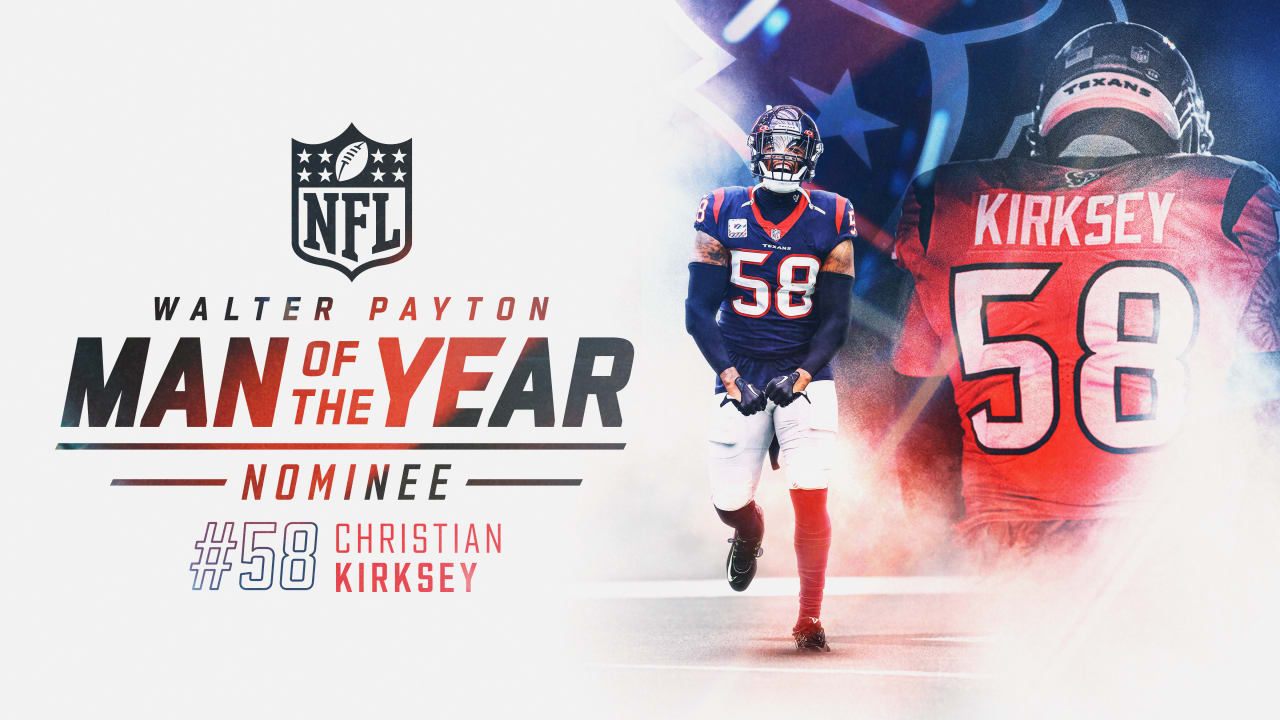 NFL announces nominees for Walter Payton Man of Year award