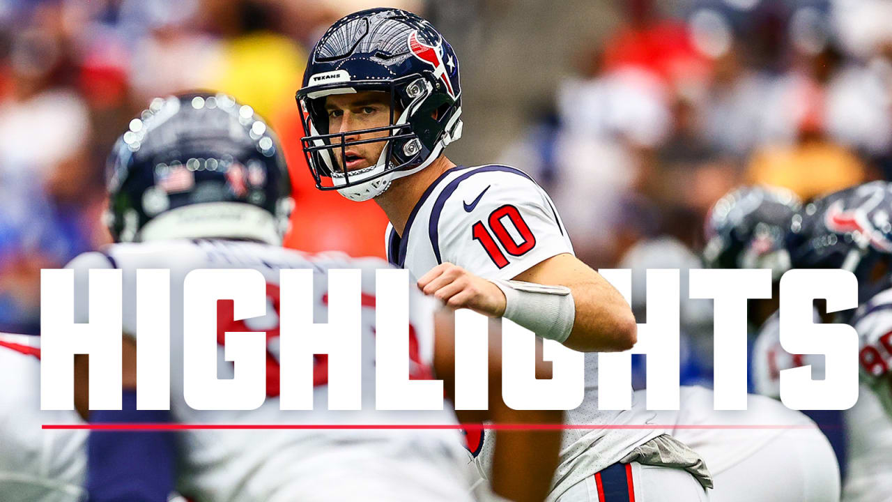 Indianapolis Colts vs. Houston Texans  Week 1 2022 Game Highlights 