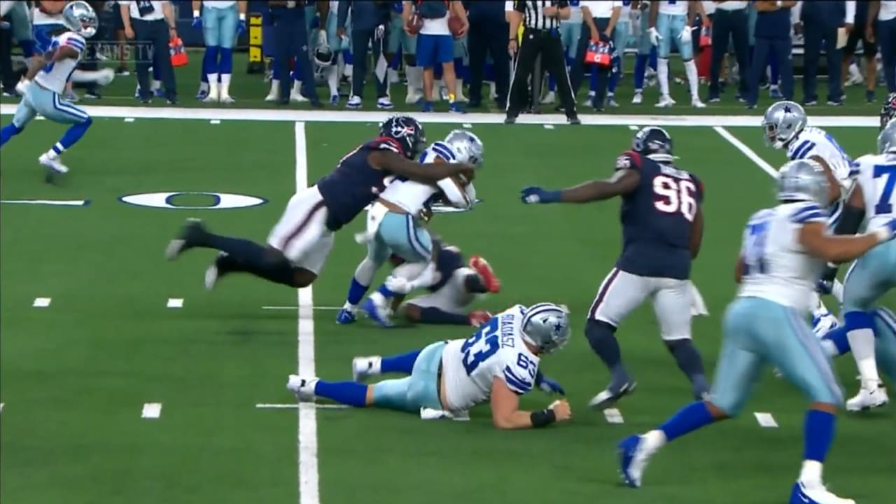 Highlights: Dylan Horton's tackle for loss comes after he perfectly  predicts Steelers' play