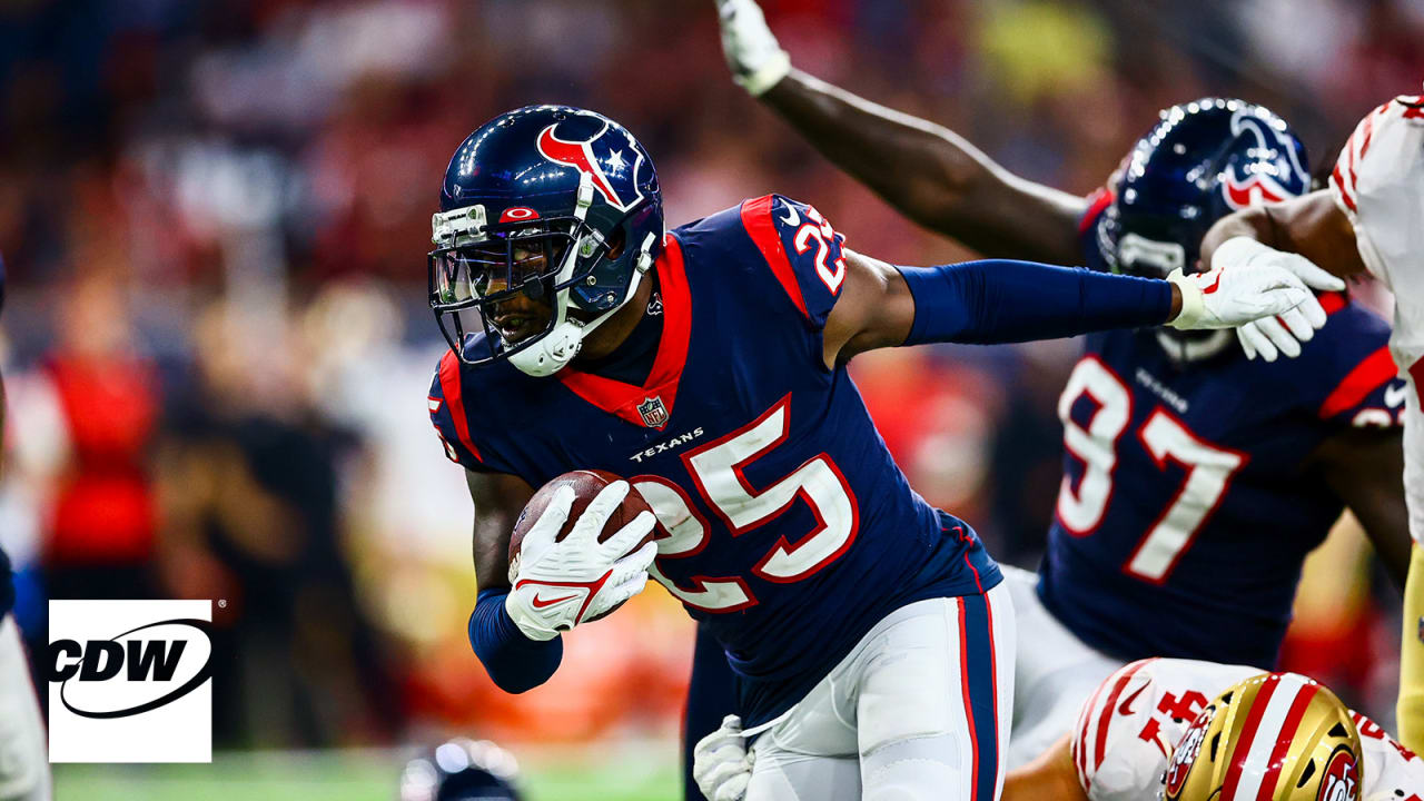 Houston Texans Rookie Goals For Their First Preseason Game - Battle Red Blog