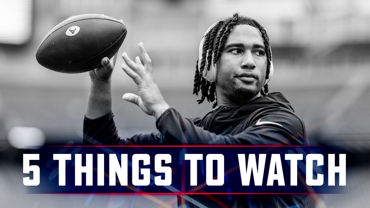 Five things to watch in Patriots' preseason finale vs. Titans