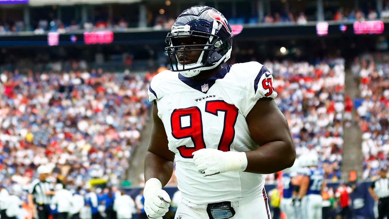 The Houston Texans have released Michael Dogbe