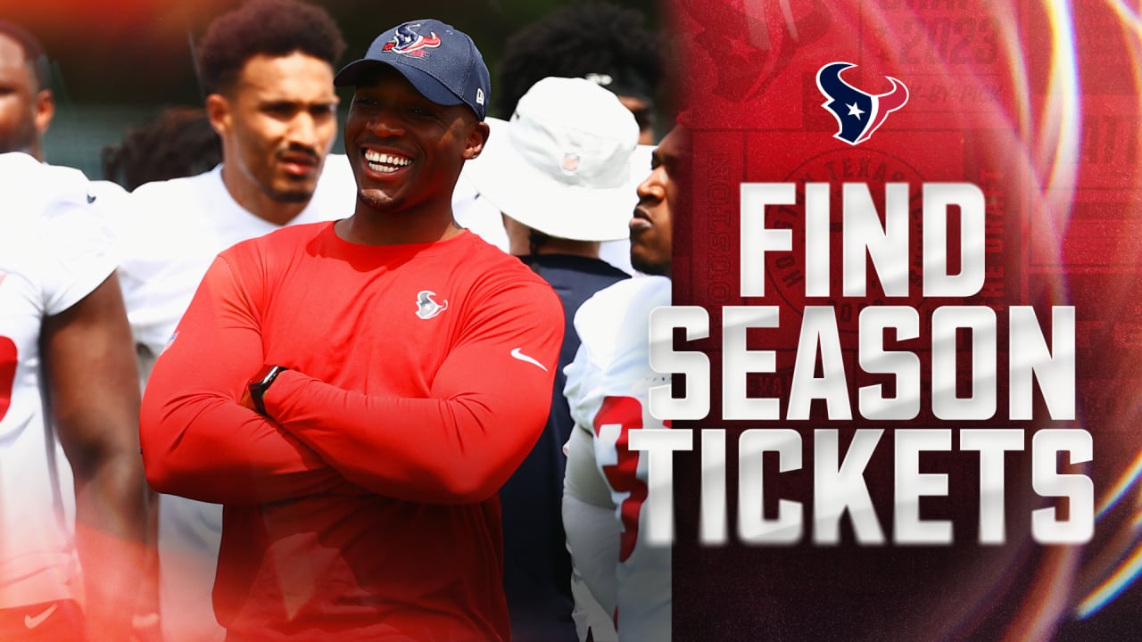 Houston Texans 2023 Season Tickets on sale now!