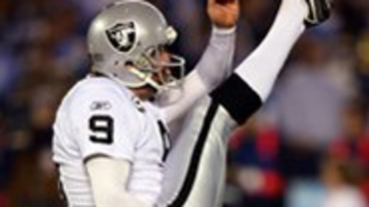 Texans sign former Oakland Raiders P Shane Lechler