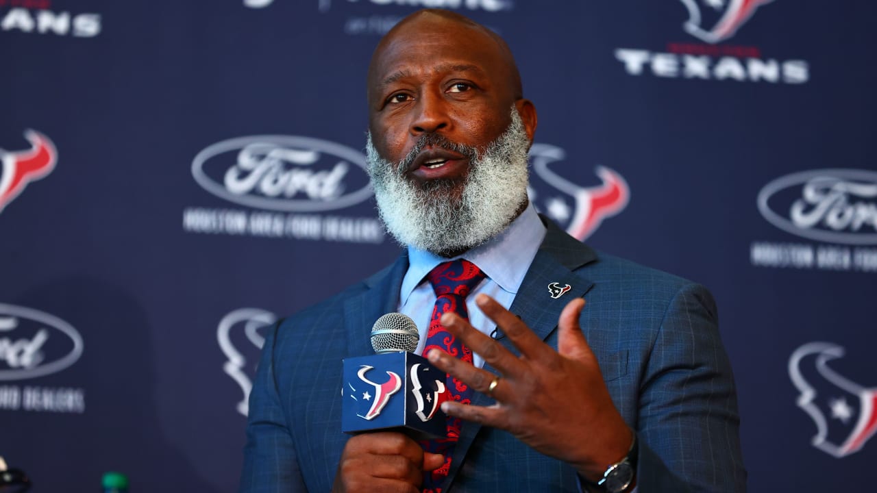 Houston Texans Head Coach Lovie Smith gives details on the