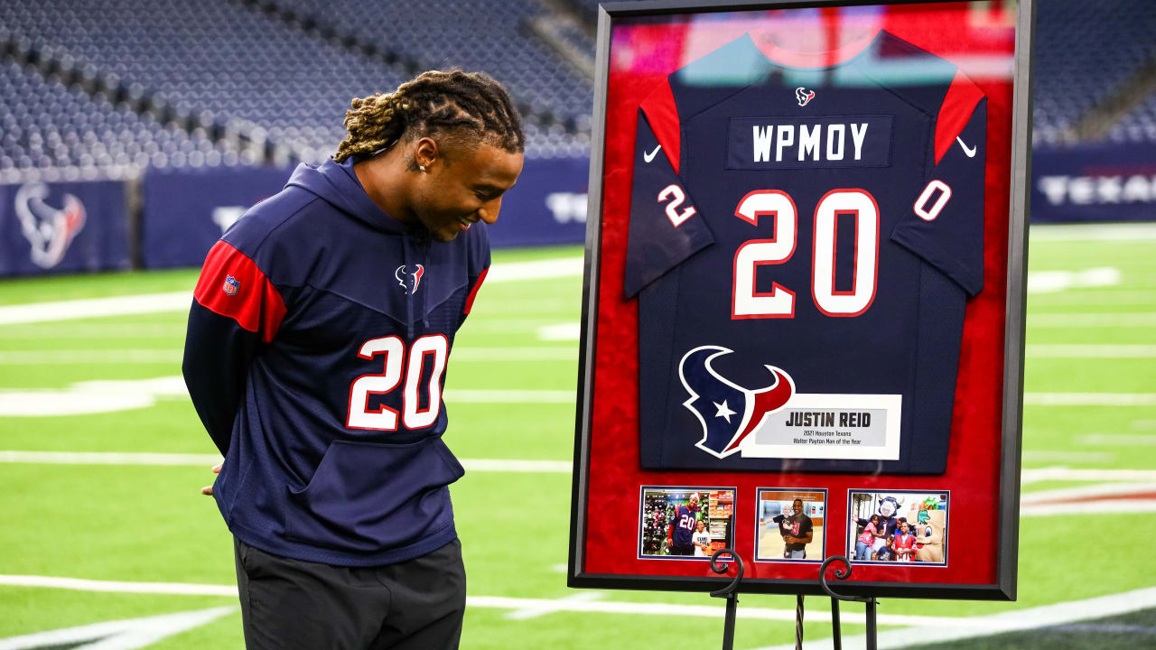 Justin Reid named Houston Texans nominee for 2021 Walter Payton NFL Man of  the Year Award