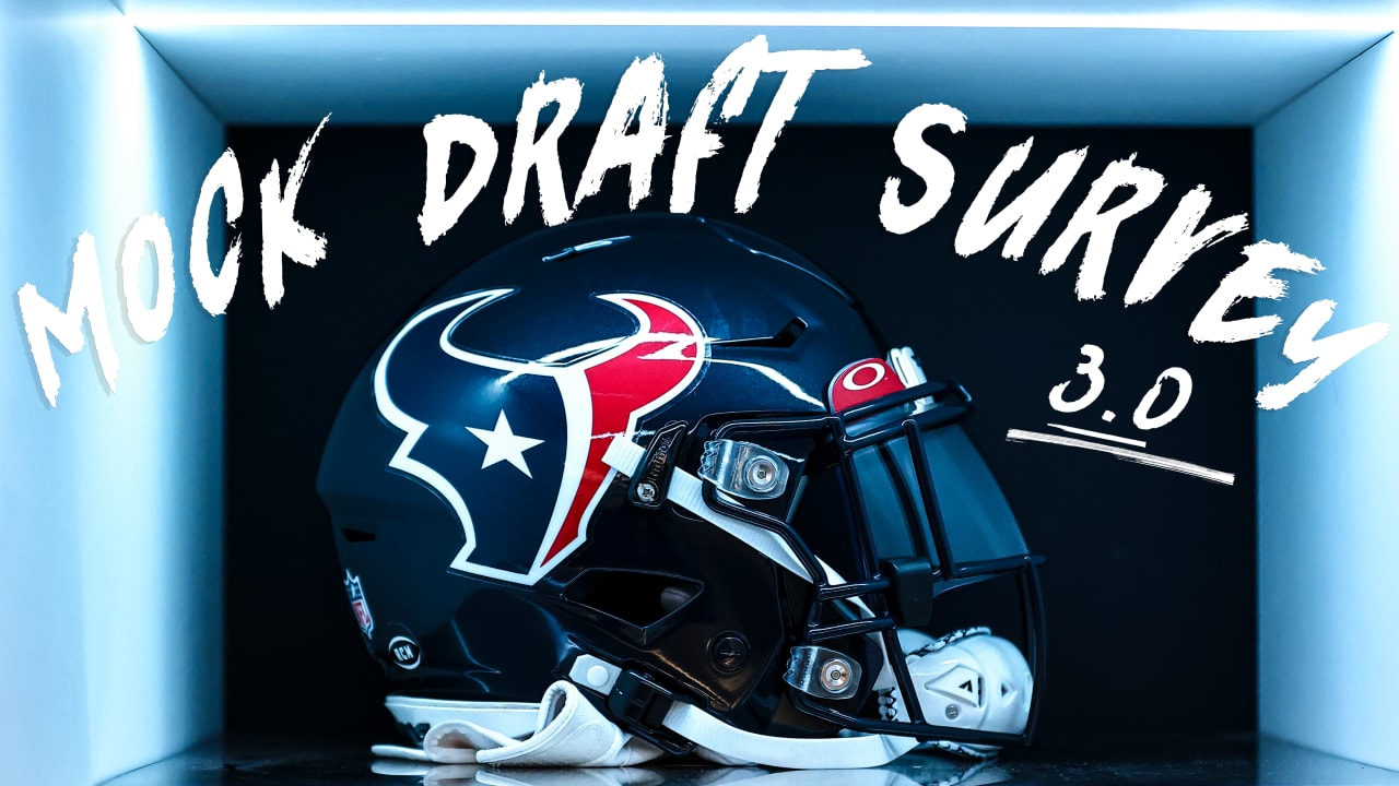 The majority of mock drafts have the Houston Texans using their third
