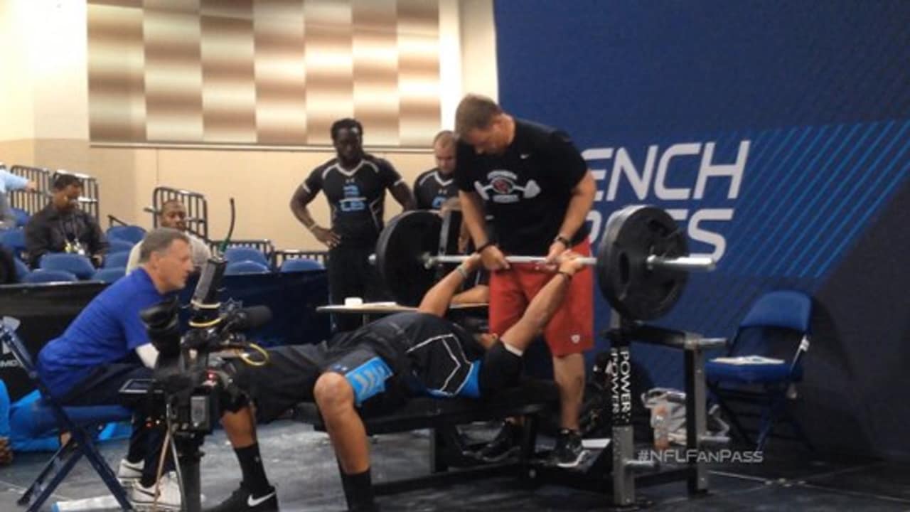 Training for the NFL Combine bench press test