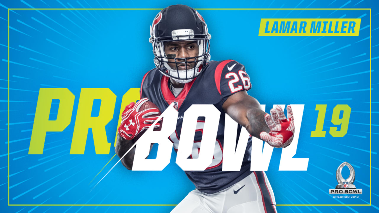 Texans RB Lamar Miller named to 2019 Pro Bowl