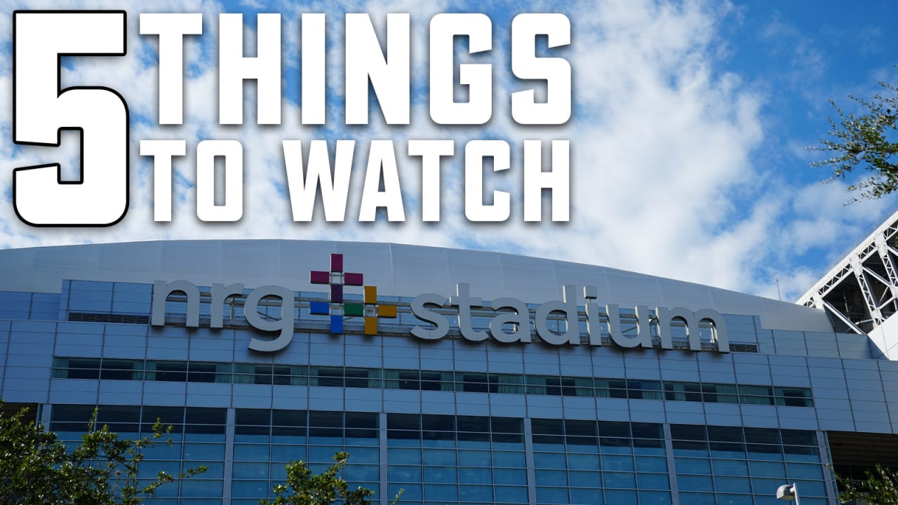 Here are 5 Things to Watch when the Texans host Cincinnati on