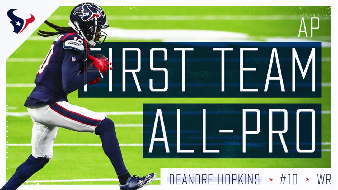 WR DeAndre Hopkins named AP FirstTeam AllPro