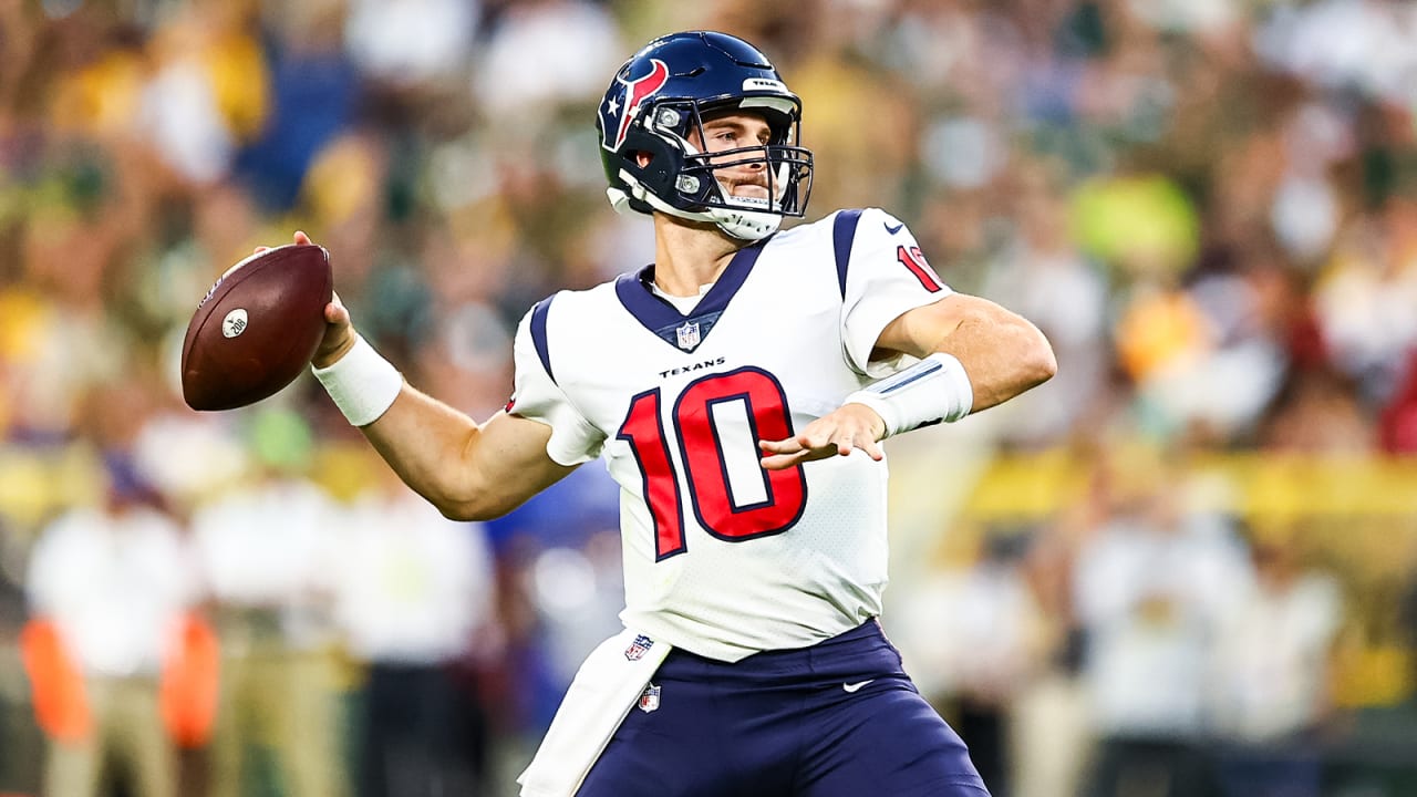 Davis Mills officially named Houston Texans' starting QB for Thursday's game