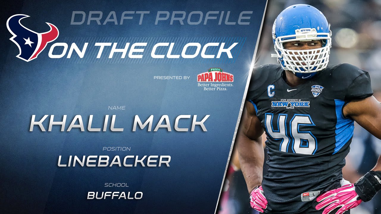 Khalil Mack on NFL draft, University at Buffalo football