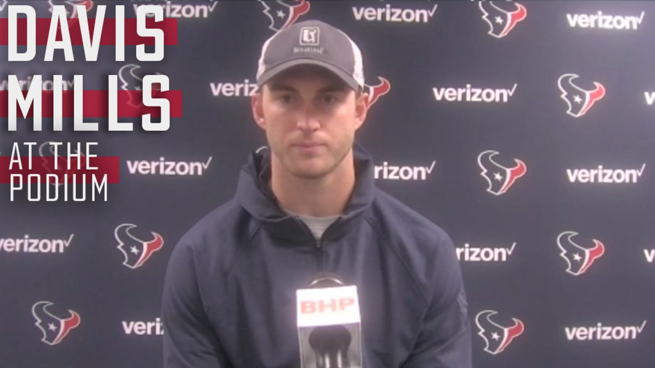 QB Davis Mills  Press Conference after Texans at Colts (1-8-2023)