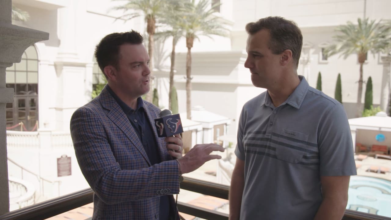 Daniel Jeremiah of the NFL Network huddled with Texans TV's Drew Dougherty in Las Vegas. The Draft Expert gave some opinions on Houston's first-round possibilities, the running backs and receivers available, and the future of QB Davis Mills. - Vimarsana News