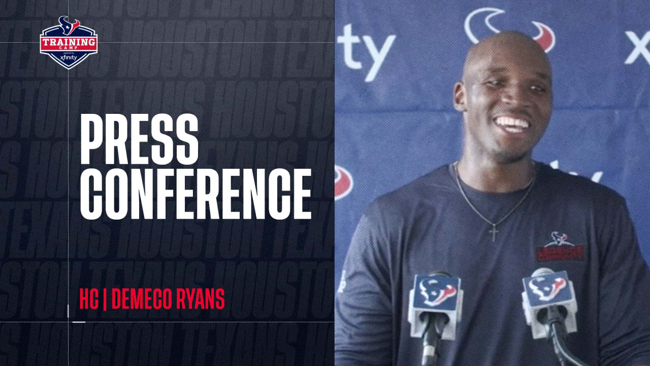 Houston Texans Training Camp Day 3! Demeco Ryans Birthday! 