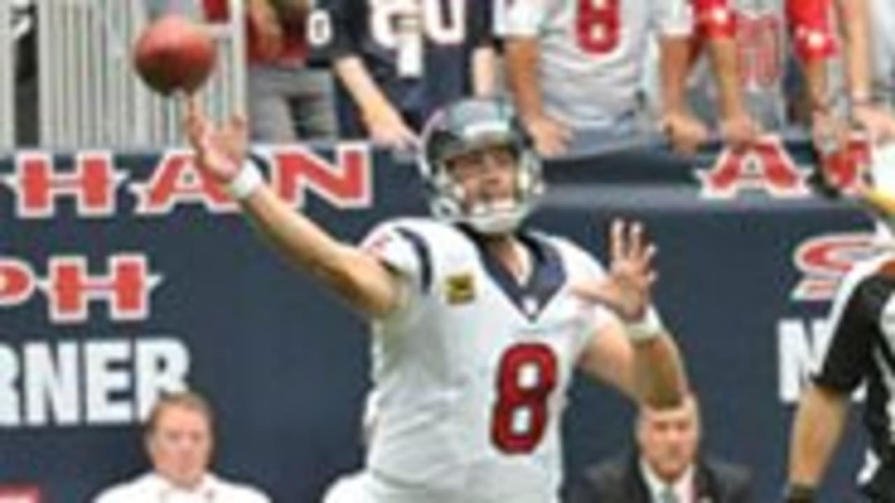 With Matt Schaub hurt, Texans turn to QB Case Keenum