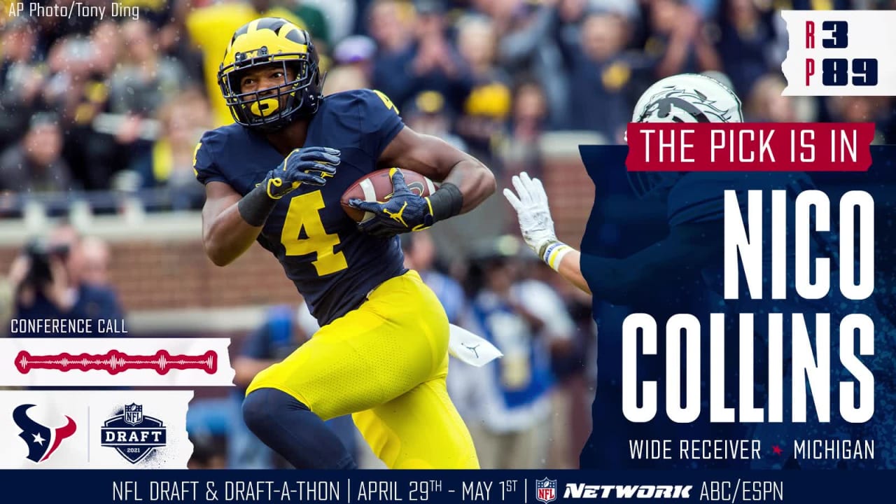 Nico Collins 2021 Fantasy Football profile: Re-draft impact