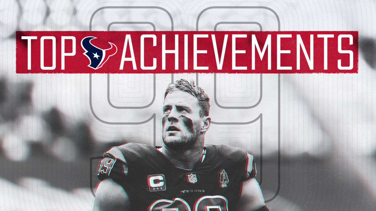 Check out J.J. Watt's most notable achievements and stats as a Houston