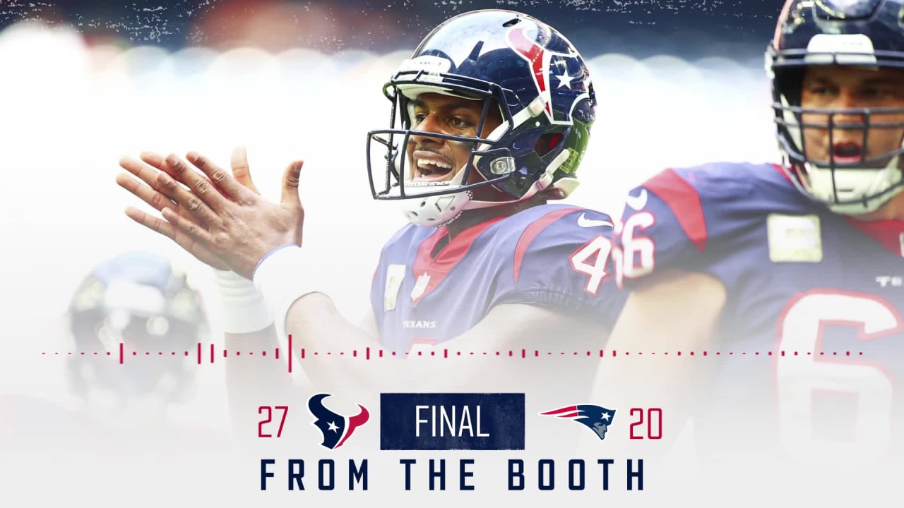 Final Call: Texans vs. Patriots