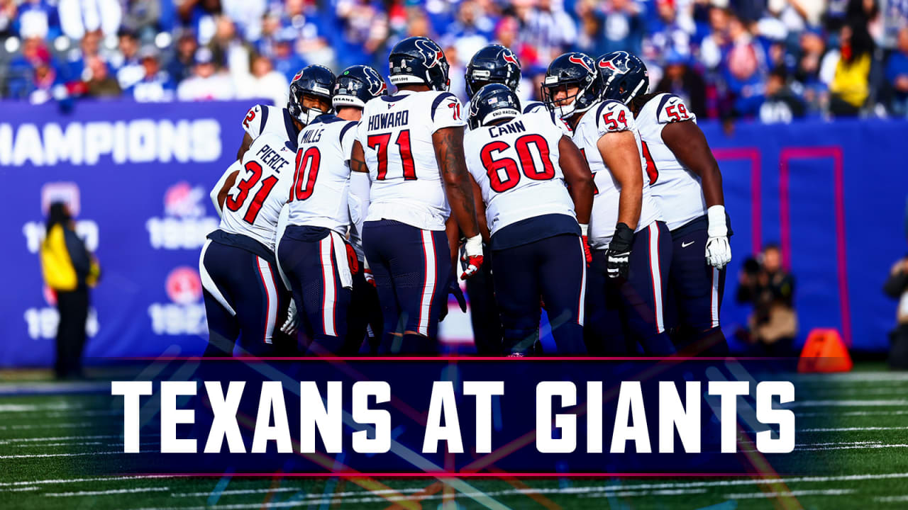 Houston Texans vs New York Giants - November 13, 2022