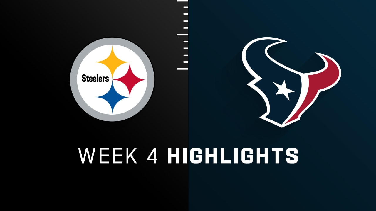 Houston Texans Highlights vs. Pittsburgh Steelers