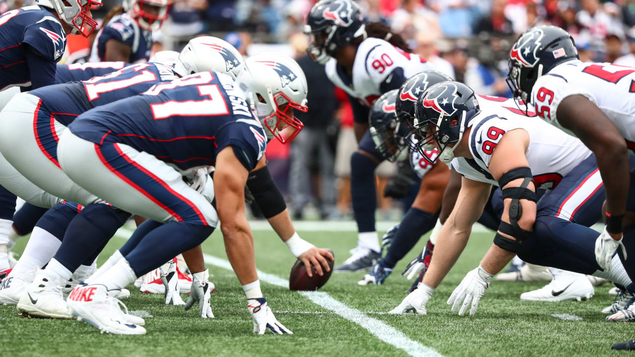 19 observations from Texans vs. Patriots