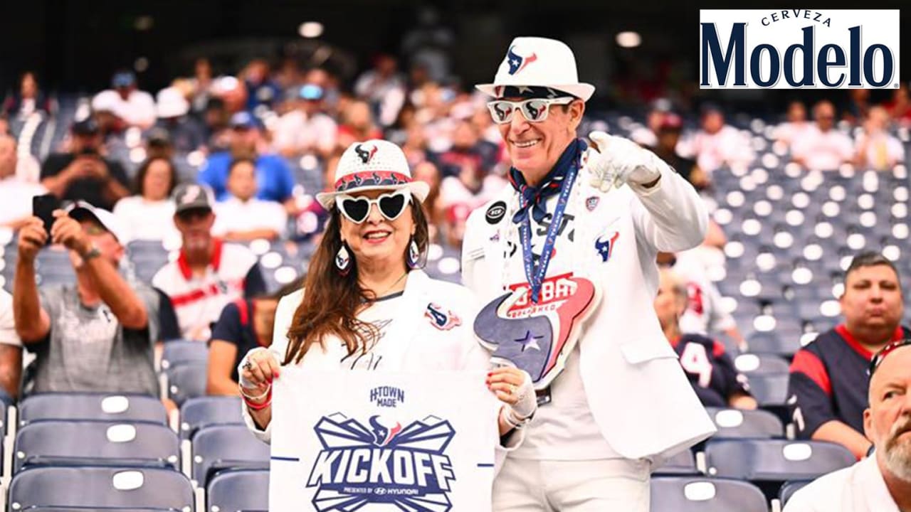 Houston Texans vs. Indianapolis Colts. Fans support on NFL Game. Silhouette  of supporters, big screen with two rivals in background Stock Photo - Alamy